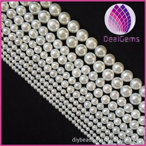 9mm and 10mm round sea shell pearl wholesale
